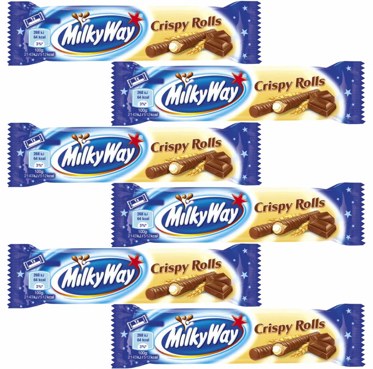 Milky way crispy promo rolls