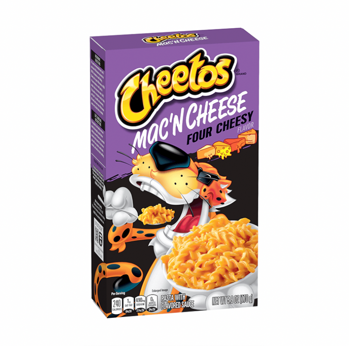 Cheetos Four Cheesy Mac N Cheese Box 170g | Sugar Box