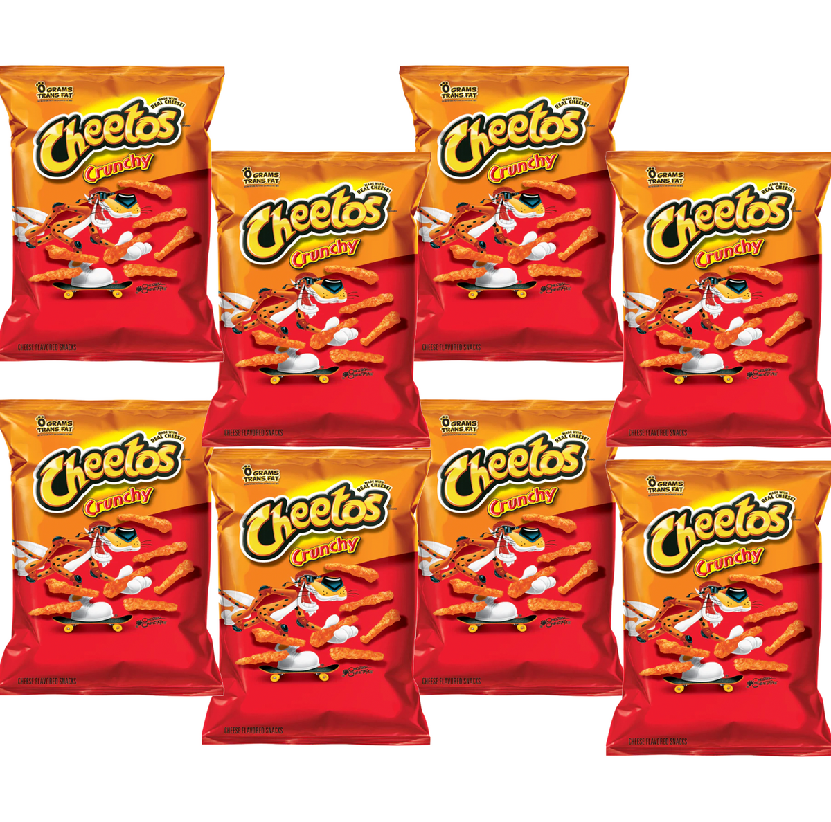 Cheetos Cheese Crunchy 35g 8 Pack Bundle | Sugar Box