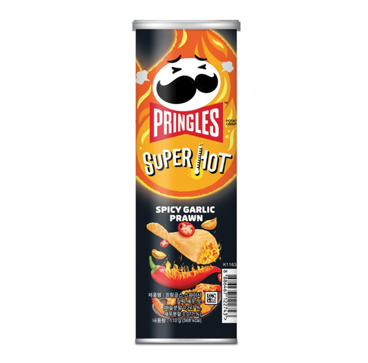 Pringles Spicy Garlic Prawn 110g (Korean) | Sugar Box