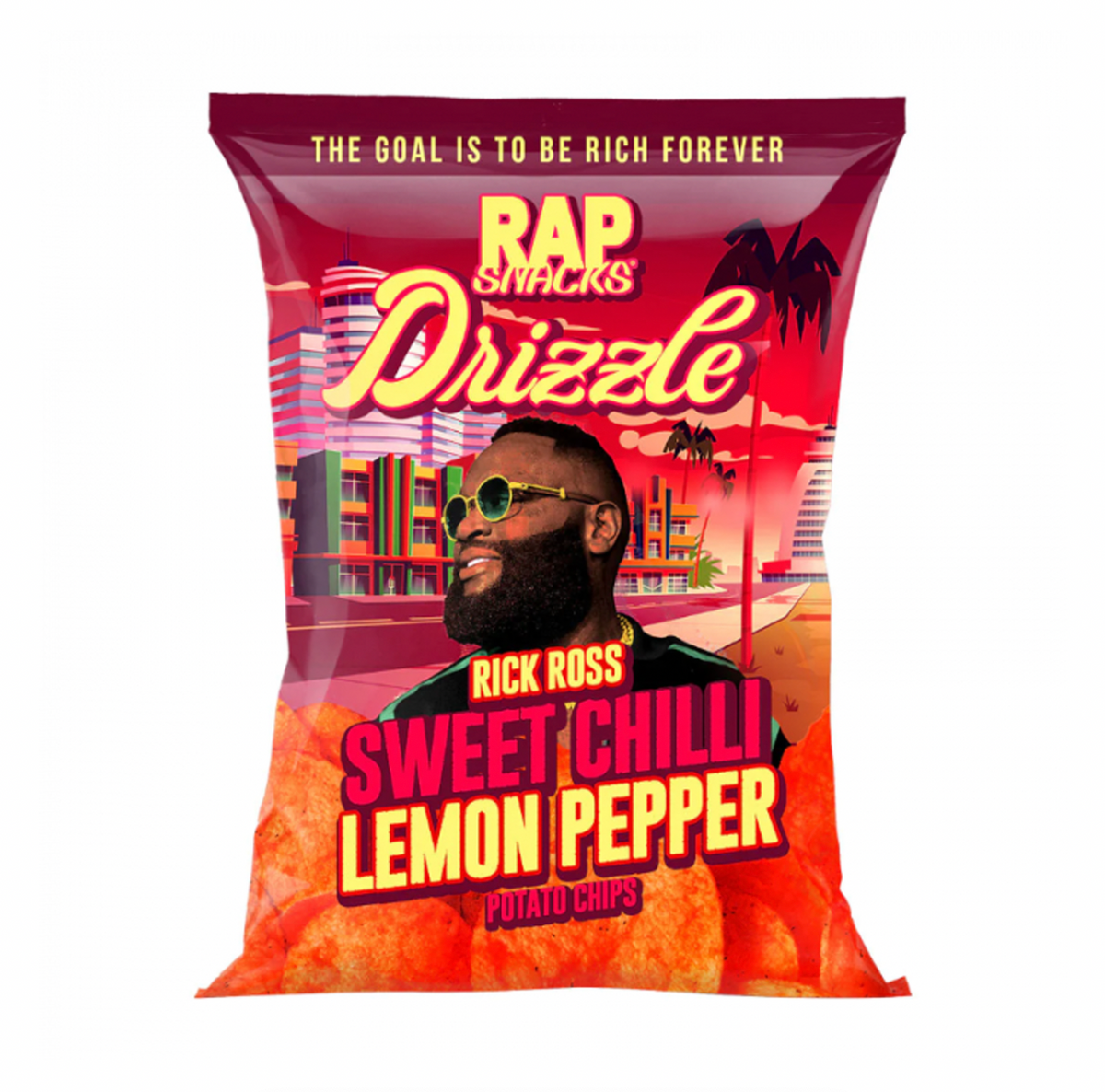 Rap Snacks Rick Ross Sweet Chili Lemon Pepper 71g | Sugar Box