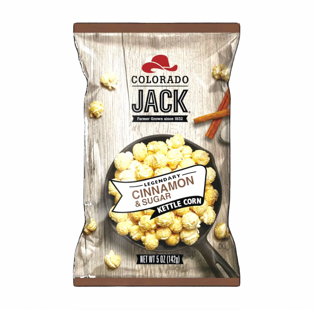 Colorado Jack Popcorn Cinnamon and Sugar 78g - Sugar Box