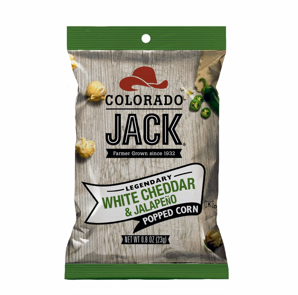 Colorado Jack Popcorn White Cheddar and Jalapeno 56g - Sugar Box