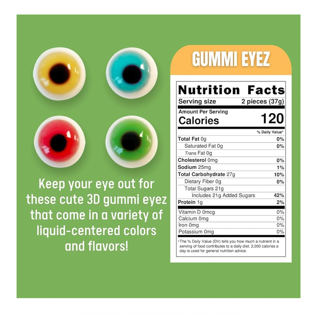 Herbert's Best Halloween Spooky Gummi Eyez 37g - Sugar Box