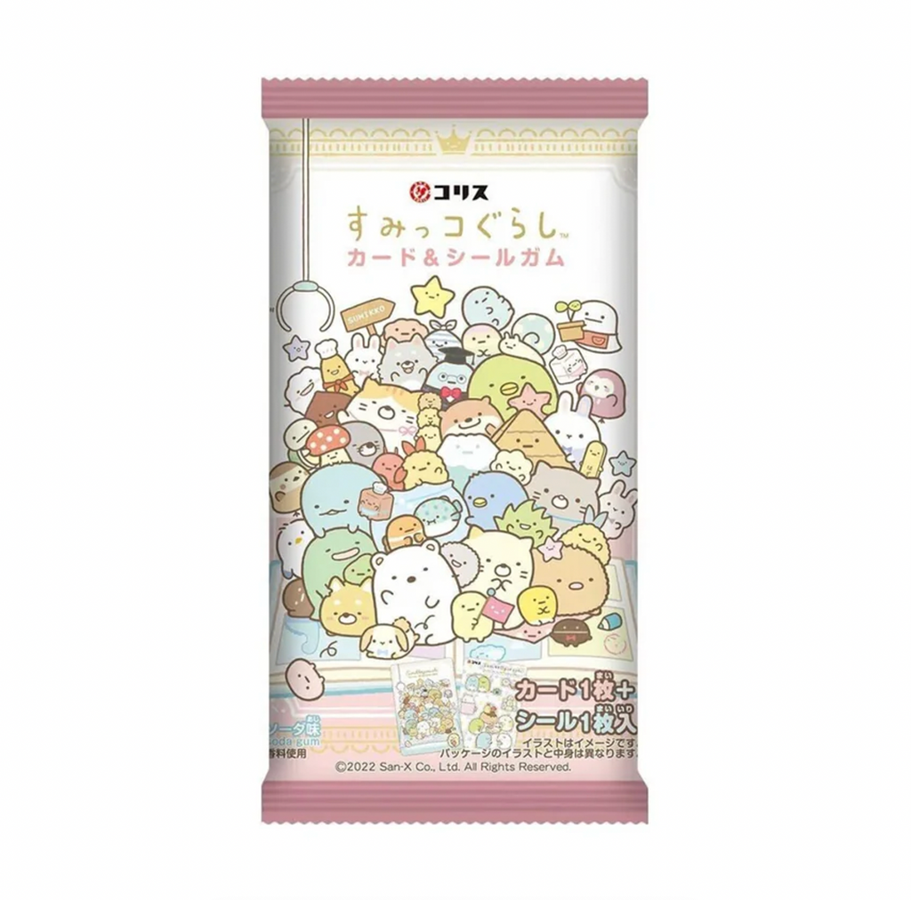 Coris Sumikkogurashi (Squishmallow) Card and Seal Gum - Sugar Box