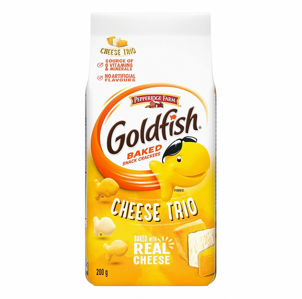 Goldfish Crackers Cheese Trio 200g - Sugar Box