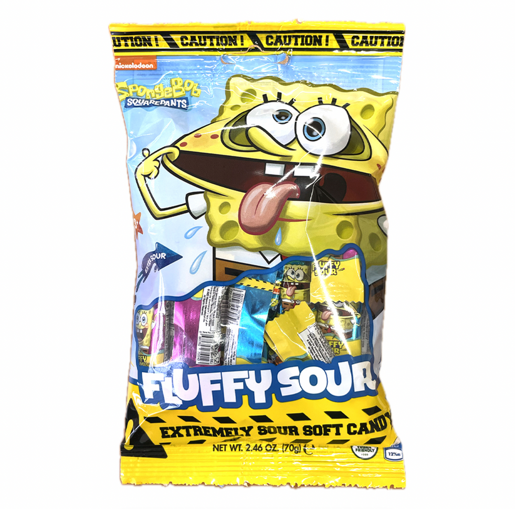 Nickelodeon Fluffy Sour Candy 70g - Sugar Box