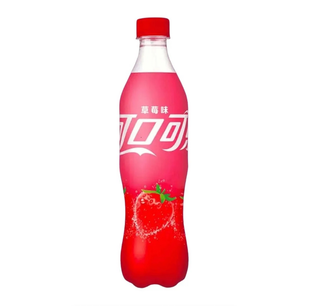 Coca Cola Strawberry (China) 500ml - Sugar Box