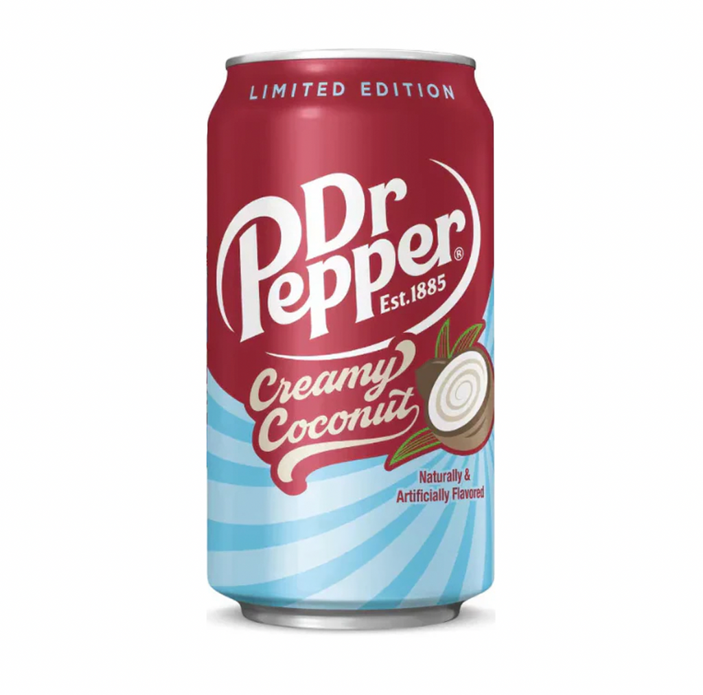 Dr Pepper Creamy Coconut 355ml - Sugar Box