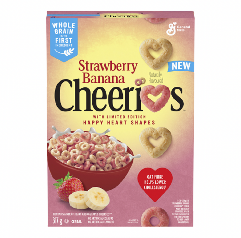 Cheerios Strawberry Banana 317g - Sugar Box