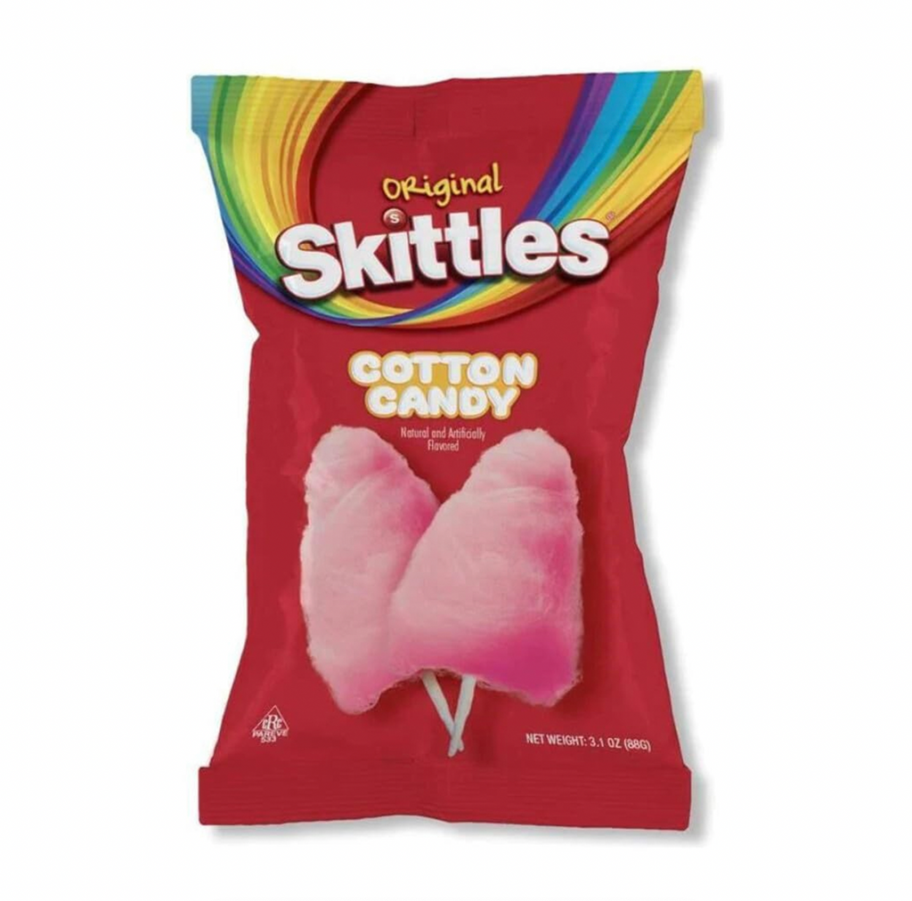 Skittles Cotton Candy Original 88g - Sugar Box