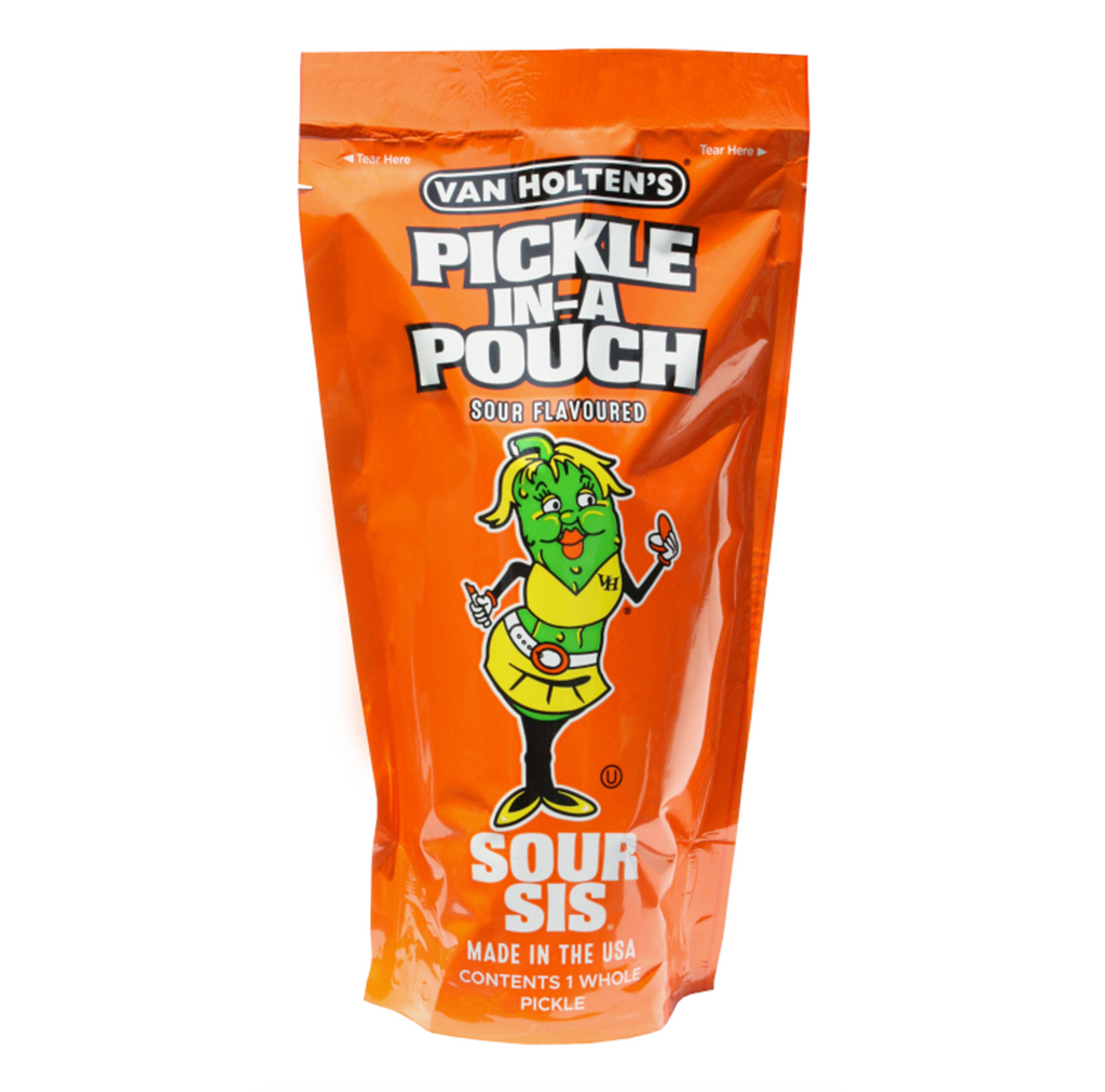 Van Holtens Pickle In A Pouch Sour Sis 306g - Sugar Box