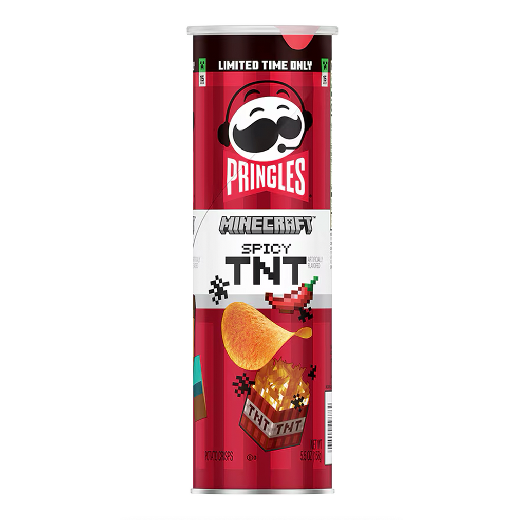 Pringles Limited Edition Minecraft Spicy TNT 156g - Sugar Box