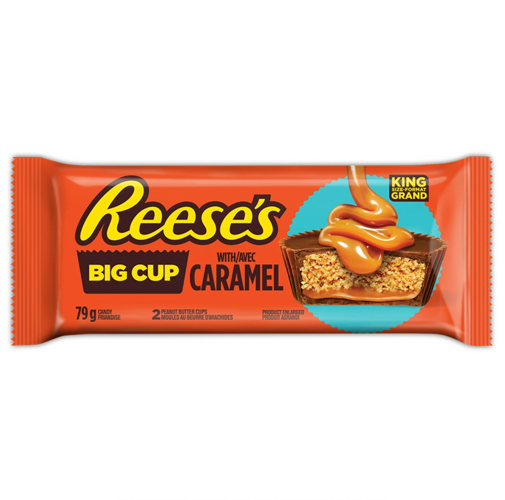 Reese's Big Cup with Caramel King Size 79g - Sugar Box