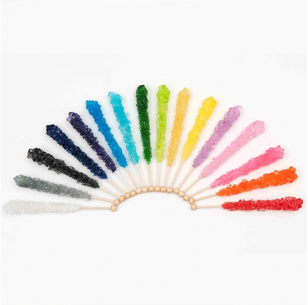 Rainbow Unicorn Rock Candy on a Stick 23g - SINGLE - Sugar Box