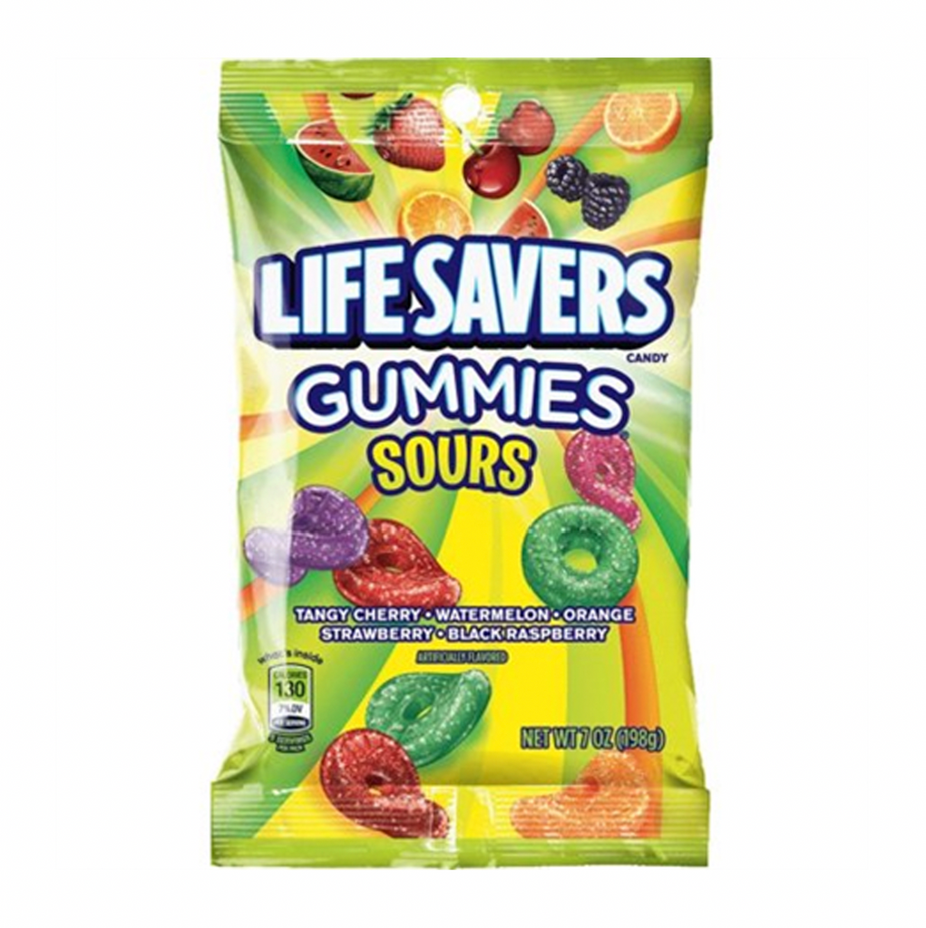 Lifesavers Gummies Sours 198g - Sugar Box