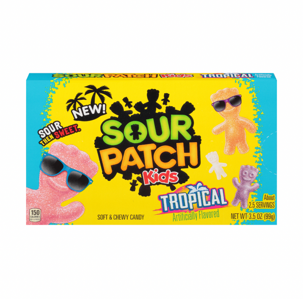 Sour Patch Kids Tropical Theatre Box 99g - Sugar Box